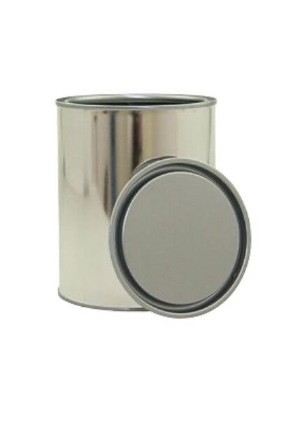 Lege verf blik met deksel || 1 liter