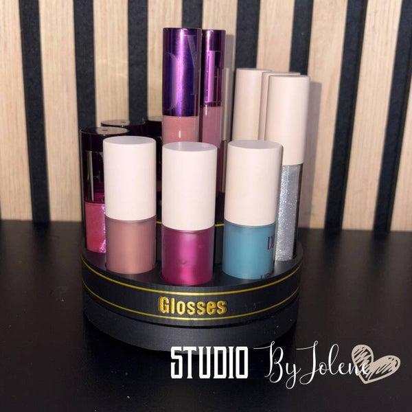 Roterend make-up organizer || glosses & oil