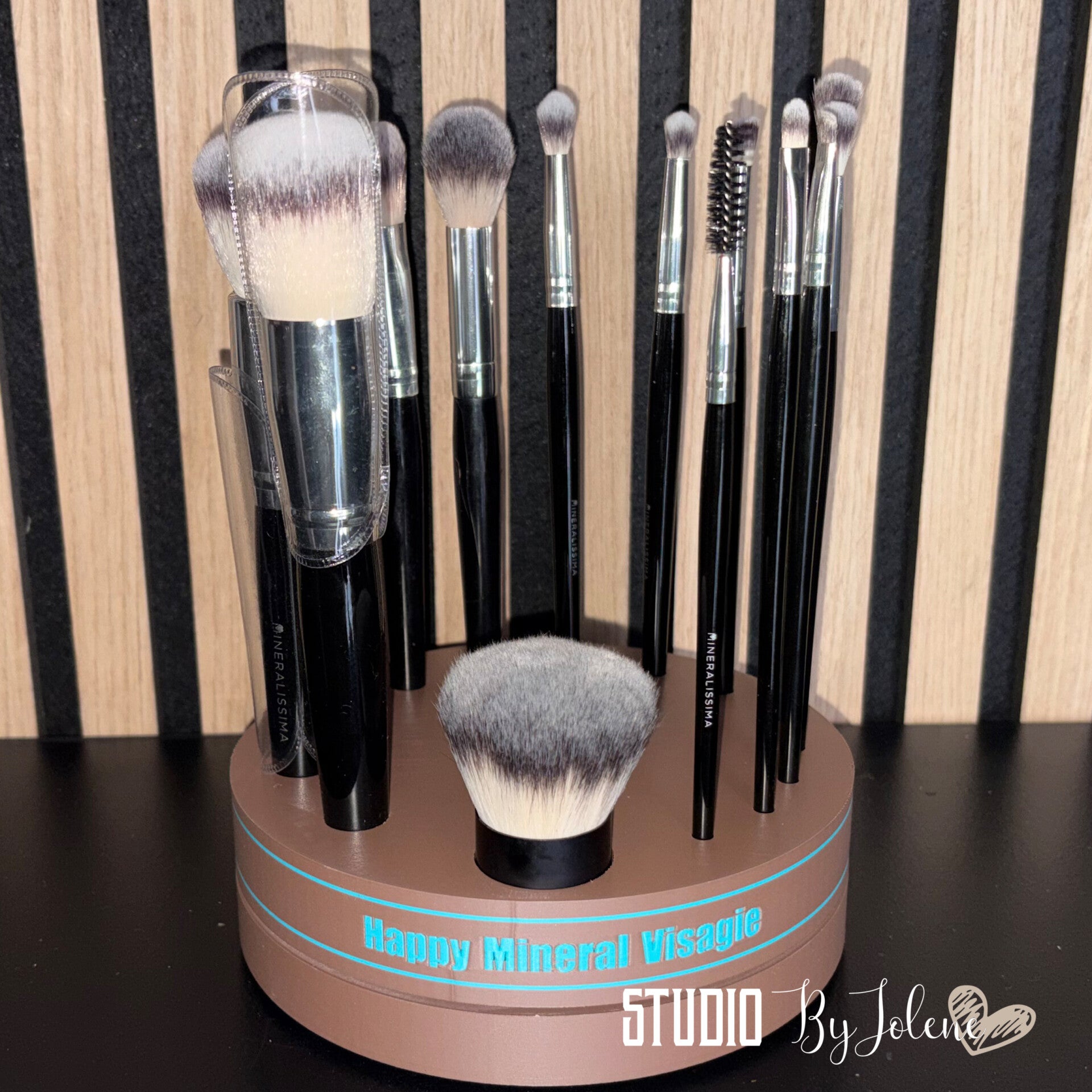 Roterende Brush Organizer – geschikt voor Mineralissima
