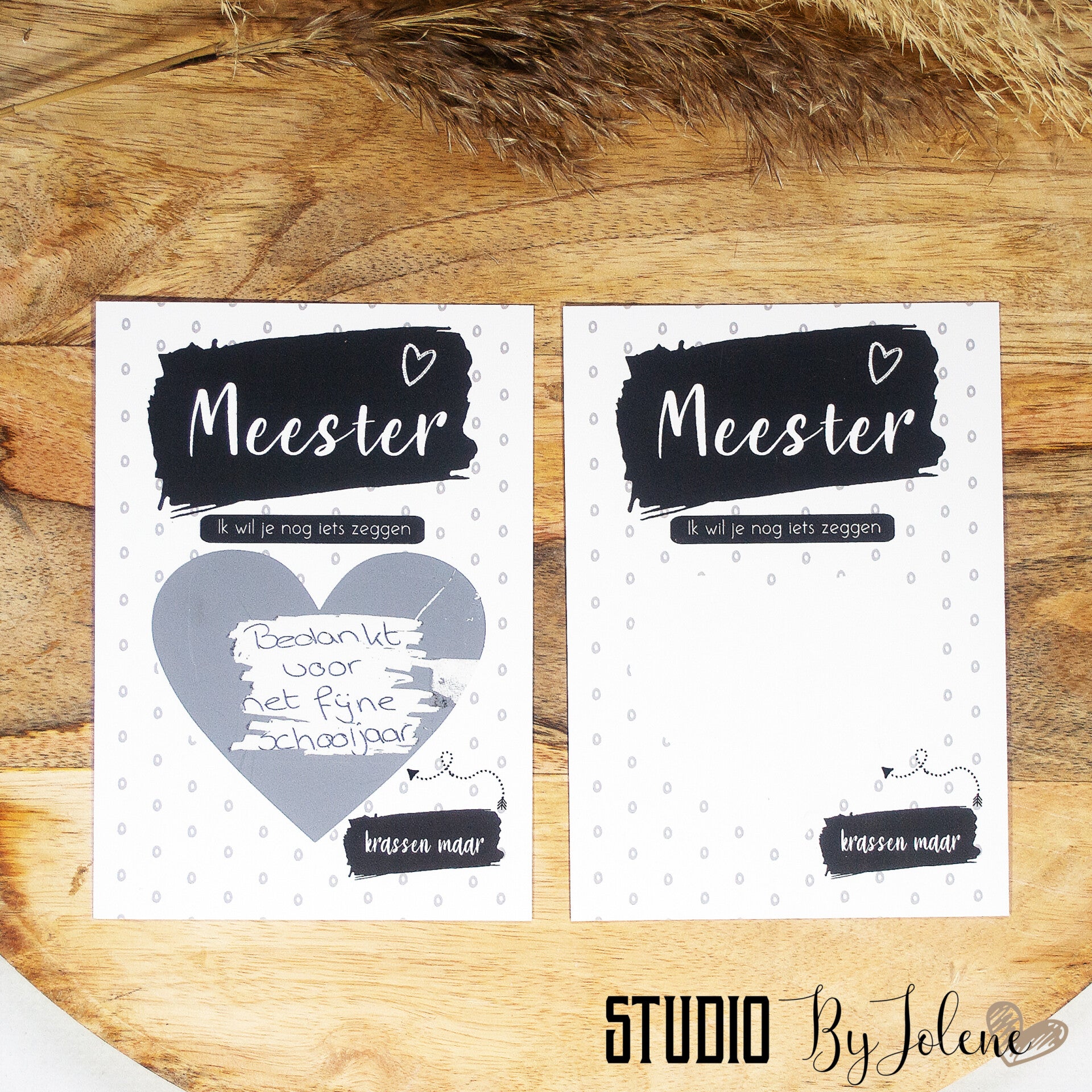 SCRATCH OFF - KRASKAART   || MEESTER