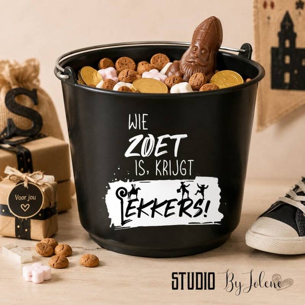 STICKER EMMER || WIE ZOET IS KRIJGT LEKKERS