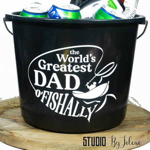 STICKER EMMER || BEST DAD OFISHALLY