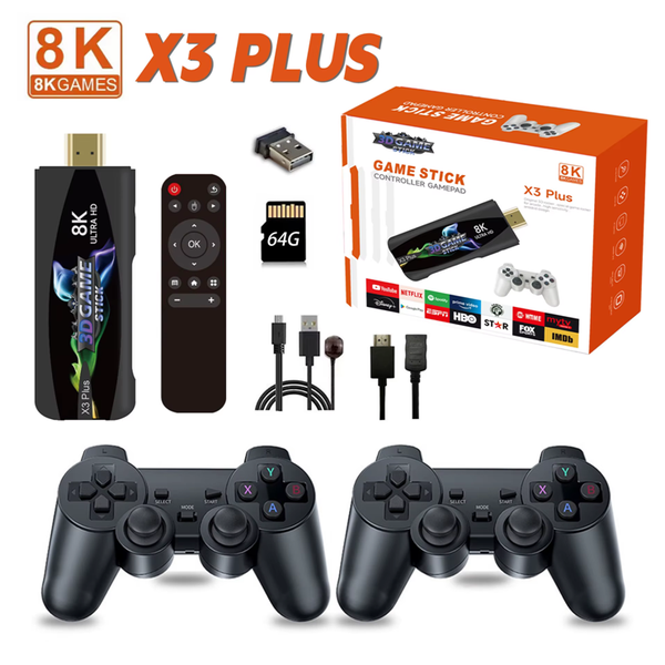 2en1 GameBoxTv Retro Gaming 30000 JEUX + 12 mois d'abonnement PREMIUM