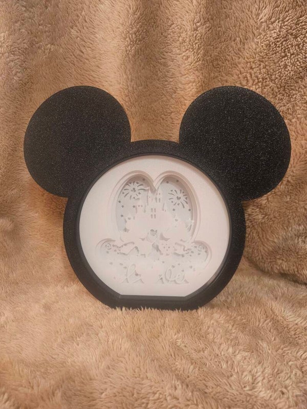LED Schattenbox Mickey