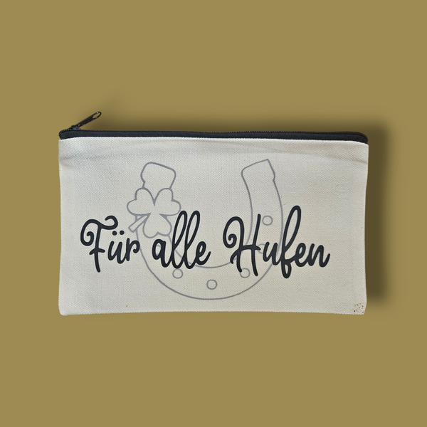 Täschchen Für alle Hufen Silber