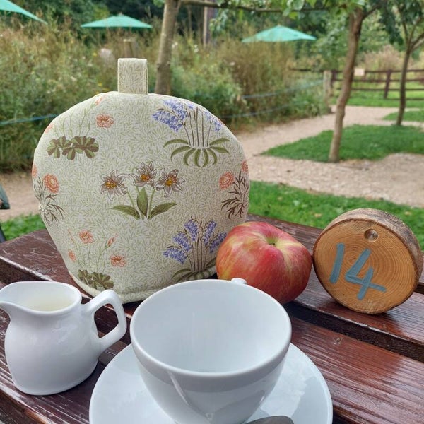 William Morris Tea Cosy For Teapot, Lily Fabric Cozy