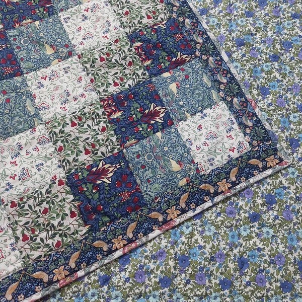 Patchwork Quilt, William Morris Six Designs