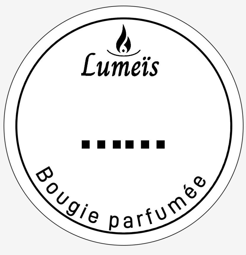 Etiquette personnalisée