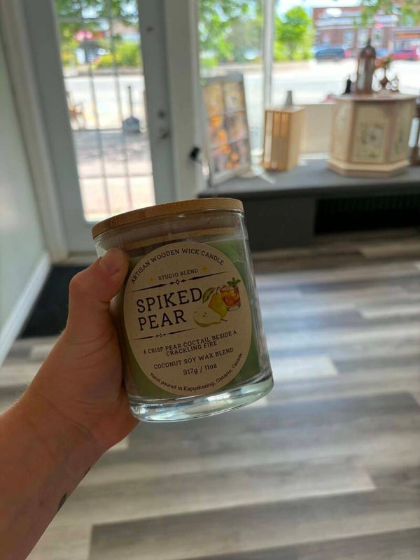 Spiked pear Candle