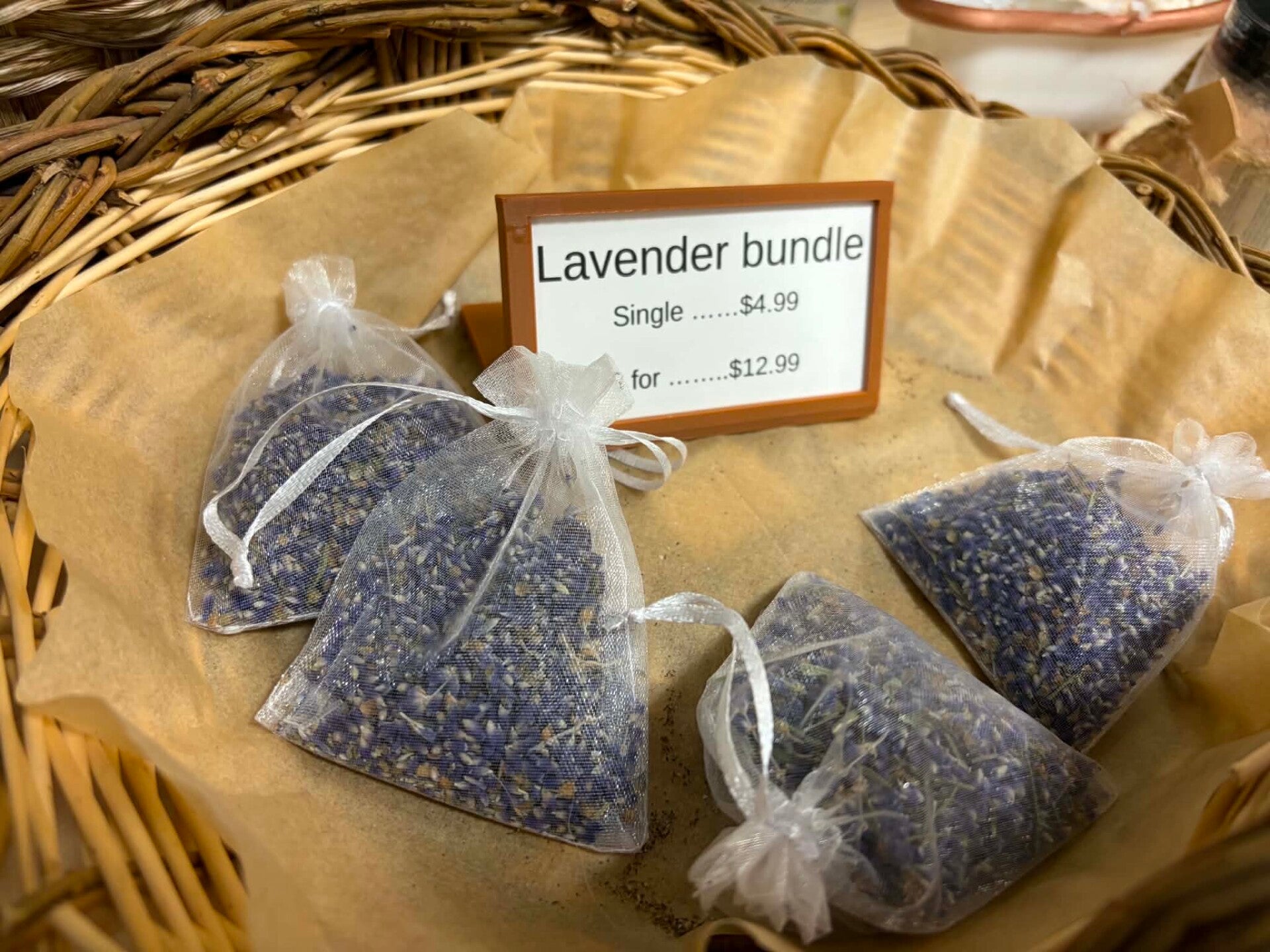 Lavender bundles