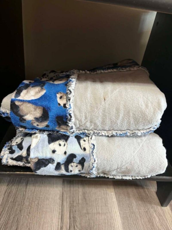 Panda bear quilt