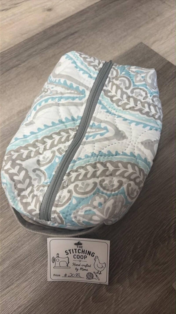 quilted pencil case
