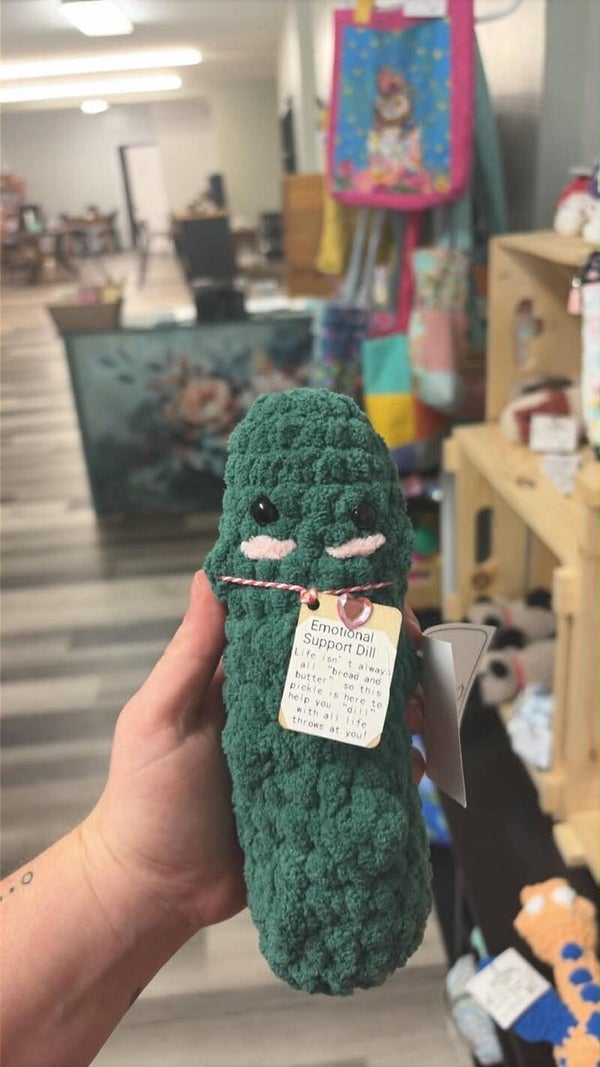 emotional support pickle