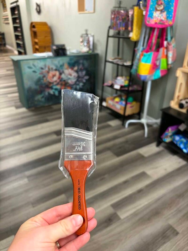 Small angle brush