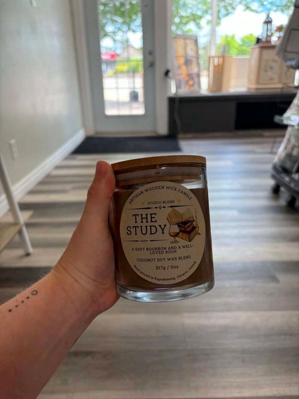 The study candle
