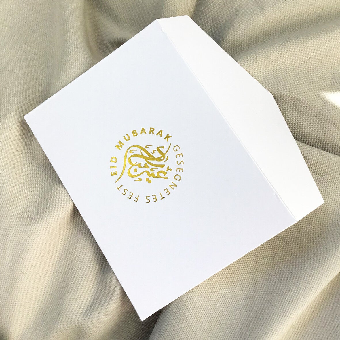 Eid Briefumschlag "Kareem" in weiß