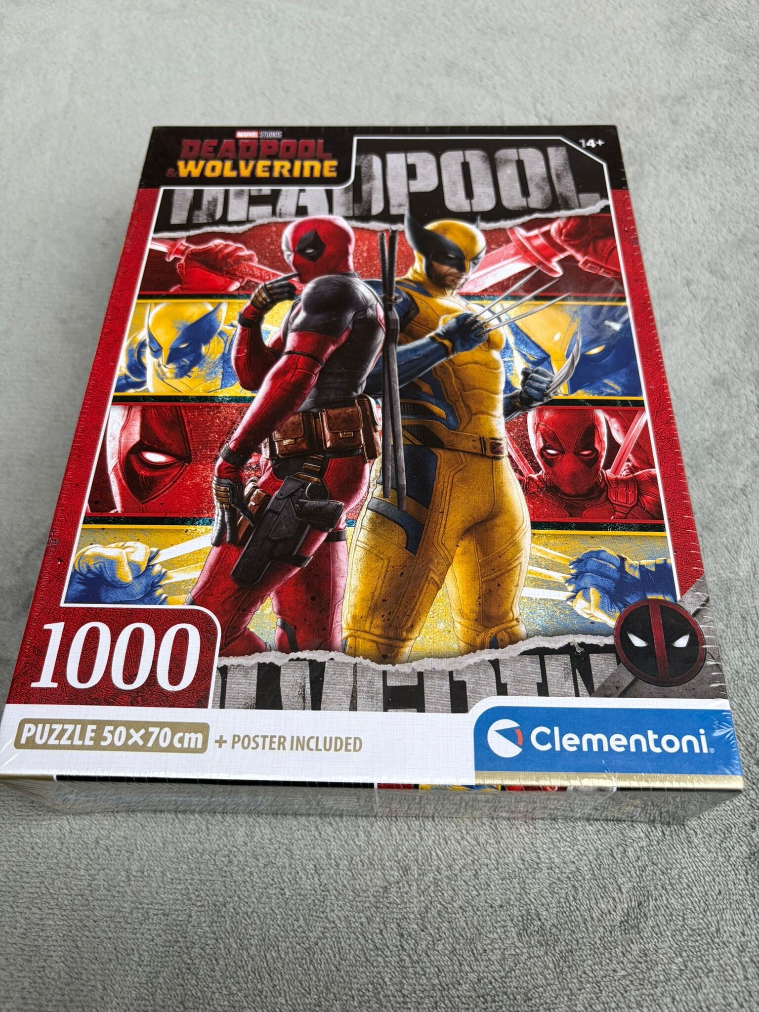 Deadpool Puzzel (1000 Stukjes) – Compact Box