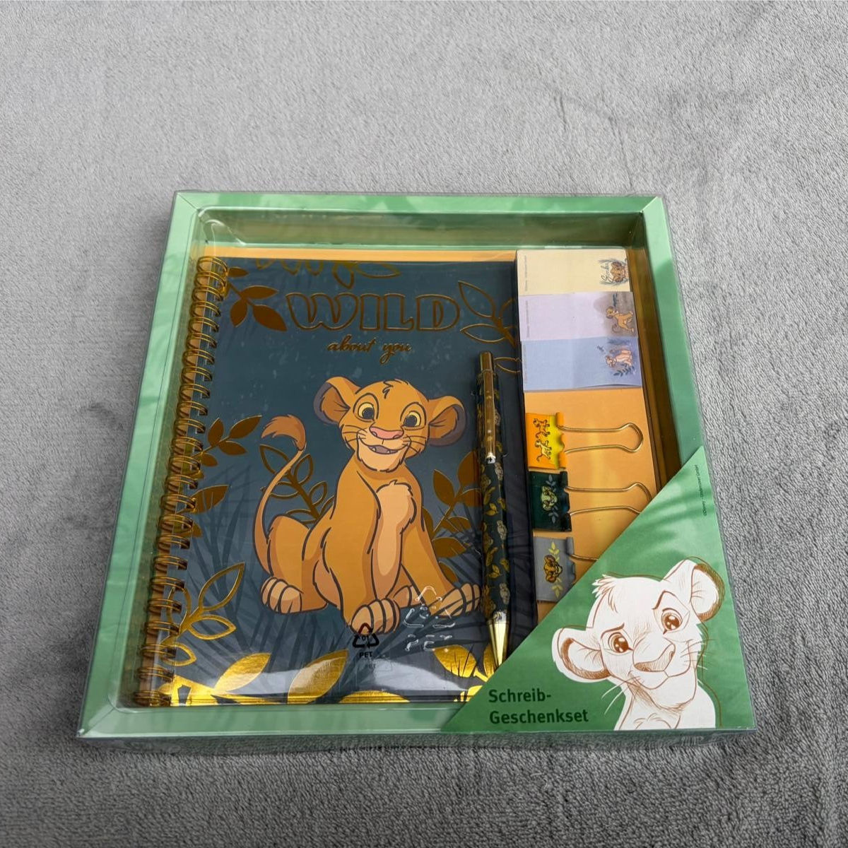Schrijfset Lion king