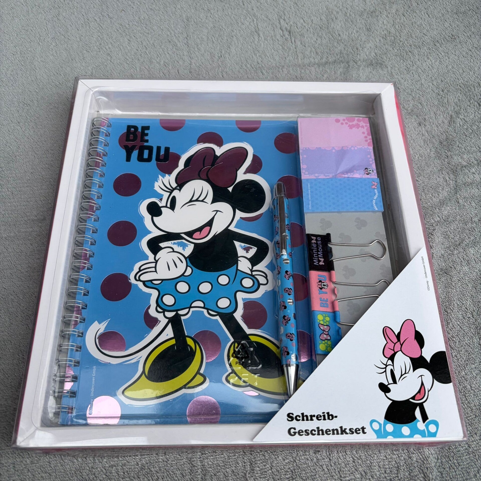 Minnie Mouse Schrijfset