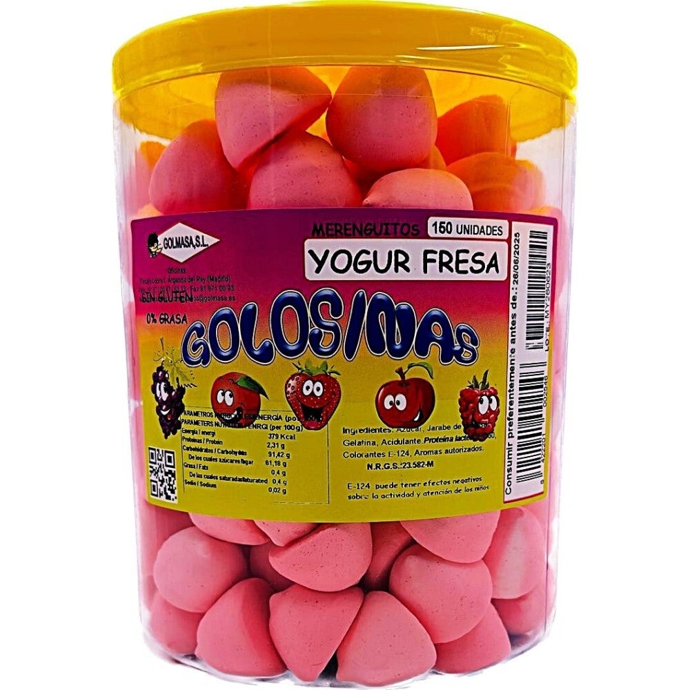 Meringue yaourt a la fraise (X5)