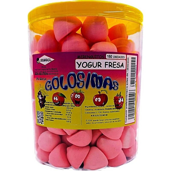 Meringue yaourt a la fraise (X5)