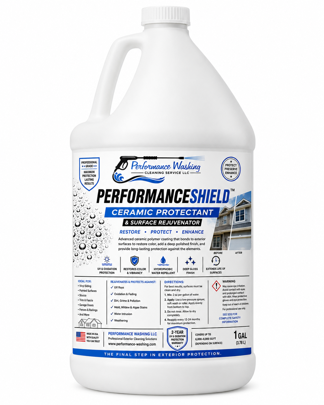 Performance shield 1 gallon