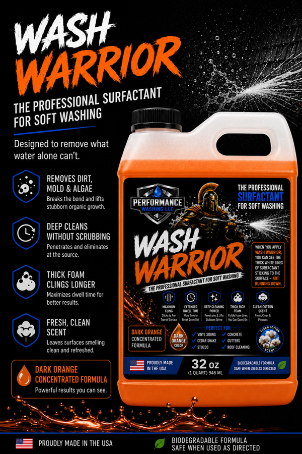 Wash Warrior™ Professional Surfactant 32oz