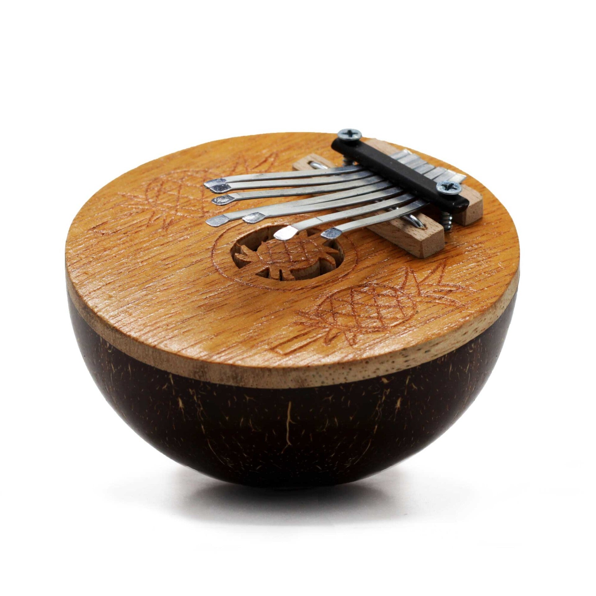 Kalimba Mini Kokosnoot (11x8cm)