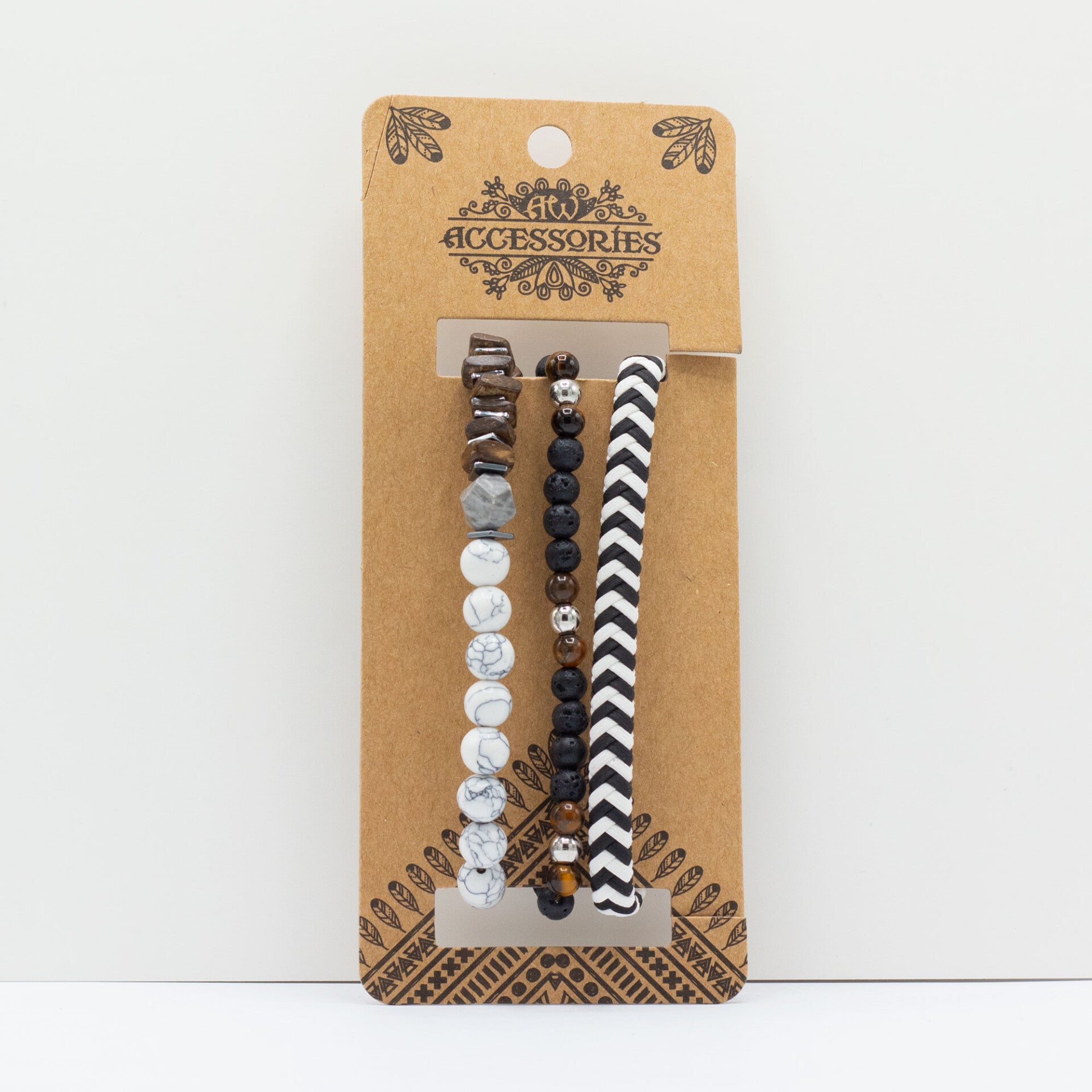 Mannen Premium Armbandensets - City Slicker Zwart (asst)