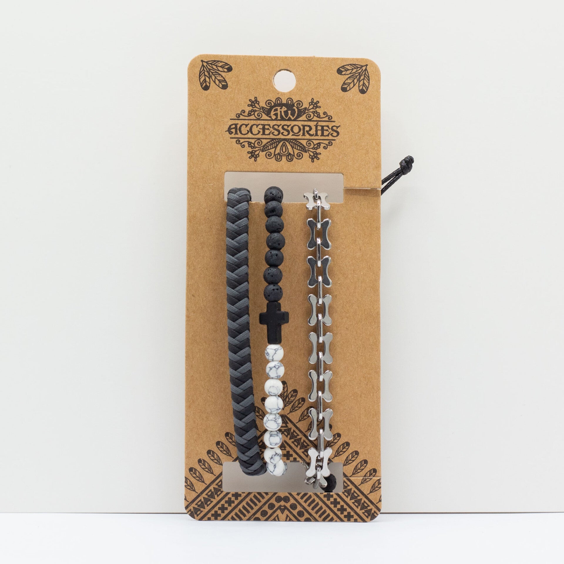 Mannen Premium Armbandensets - City Slicker Zwart (asst)