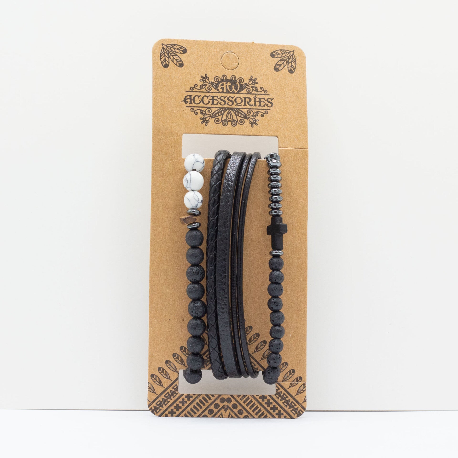 Mannen Premium Armbandensets - City Slicker Zwart (asst)