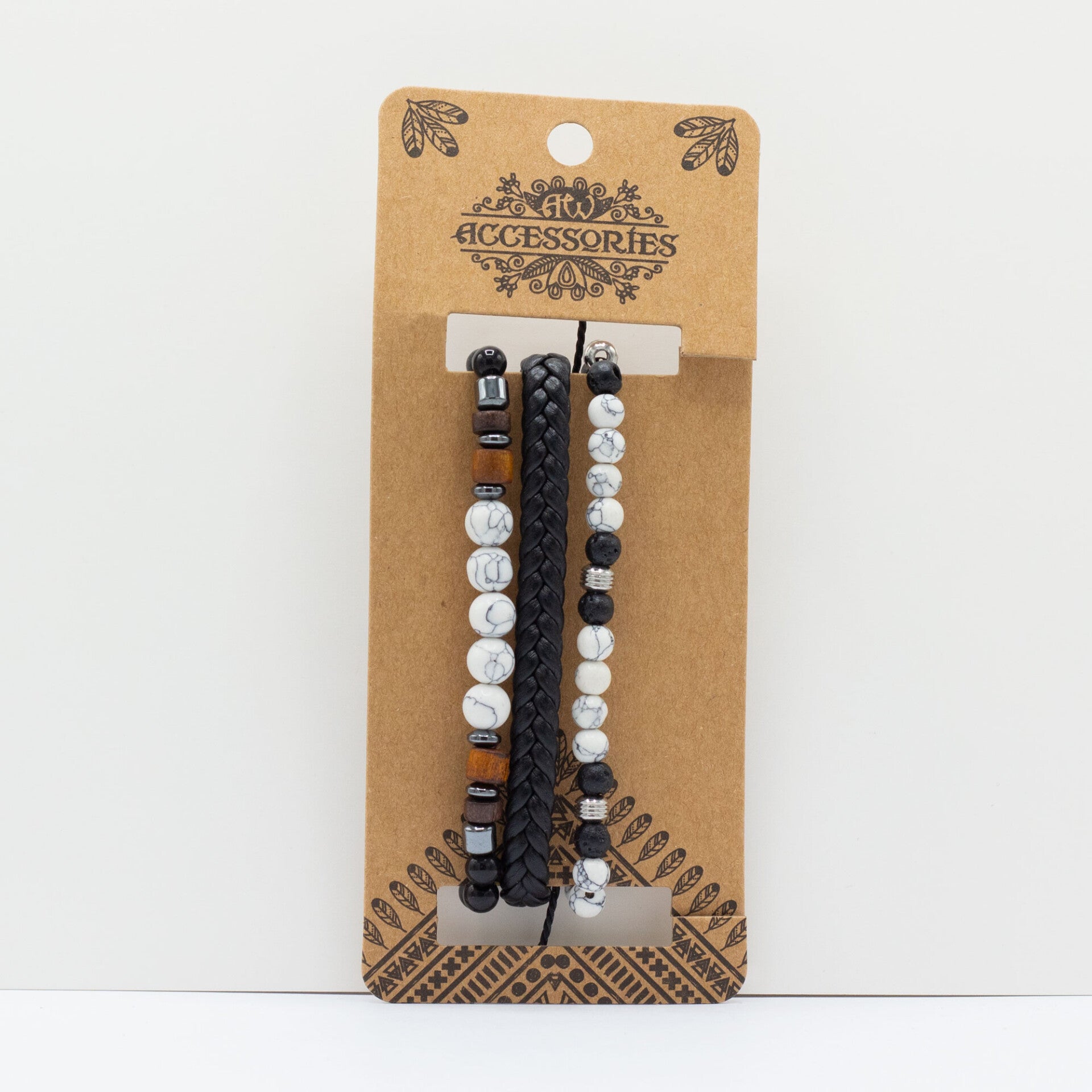 Mannen Premium Armbandensets - City Slicker Zwart (asst)