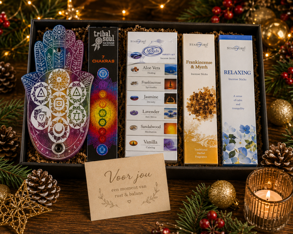 Wierook Kerstpakket Thema: Spirituele Verwenning