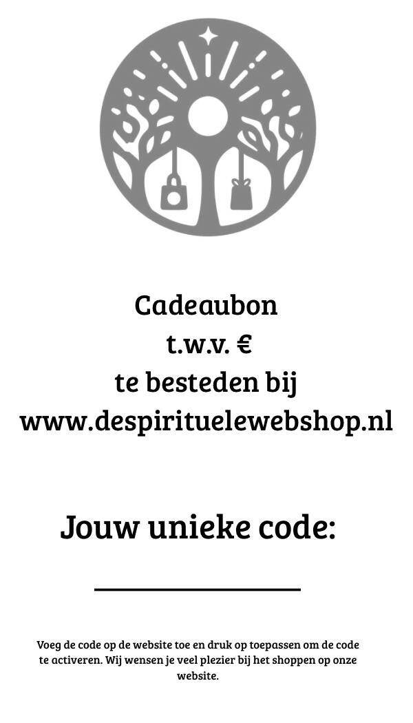 Cadeaubon ter waarde van € 10.