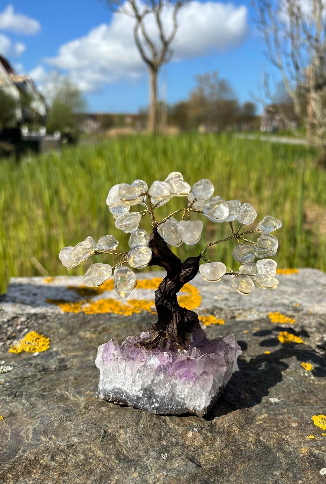 Edelsteenboompje Bergkristal
