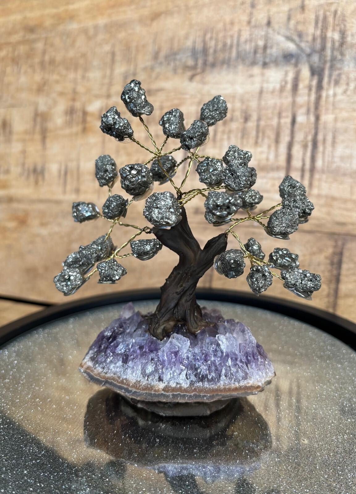 Edelsteen boom Pyriet