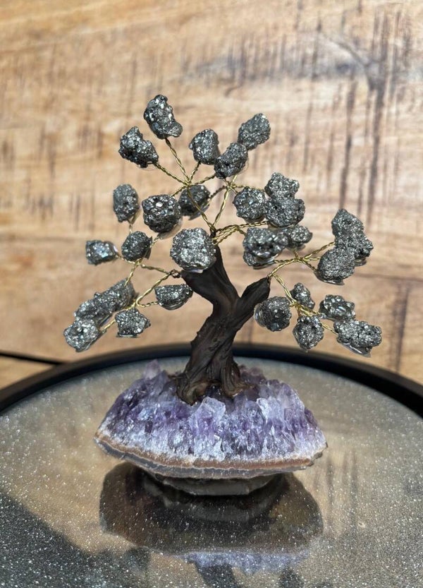 Edelsteen boom Pyriet