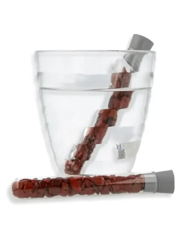 Jaspis rood glas Aqua Gems waterwand