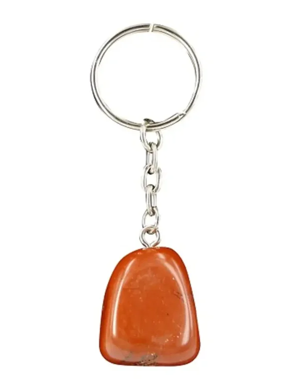 Sleutelhanger Jaspis rood