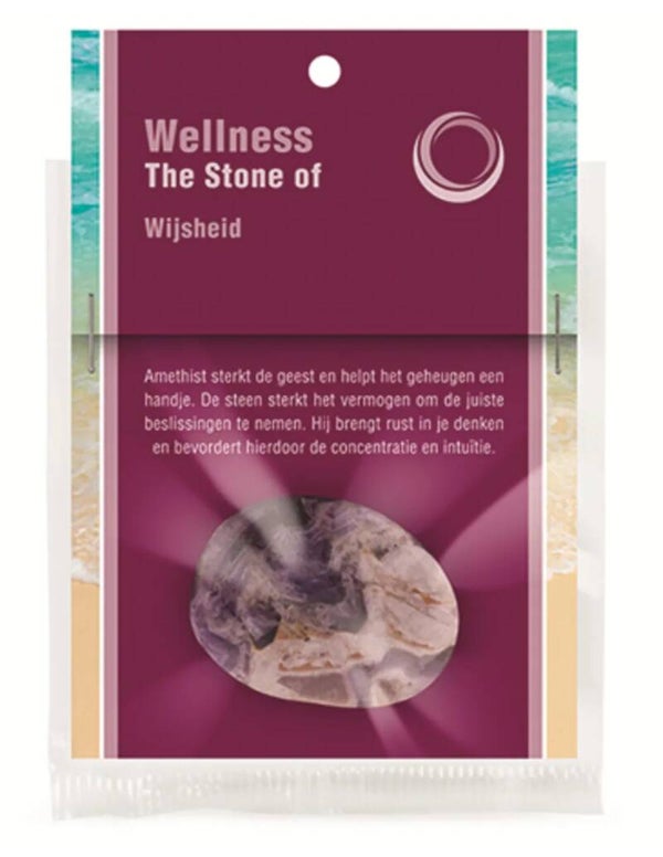 The stone of Wijsheid (Amethist)