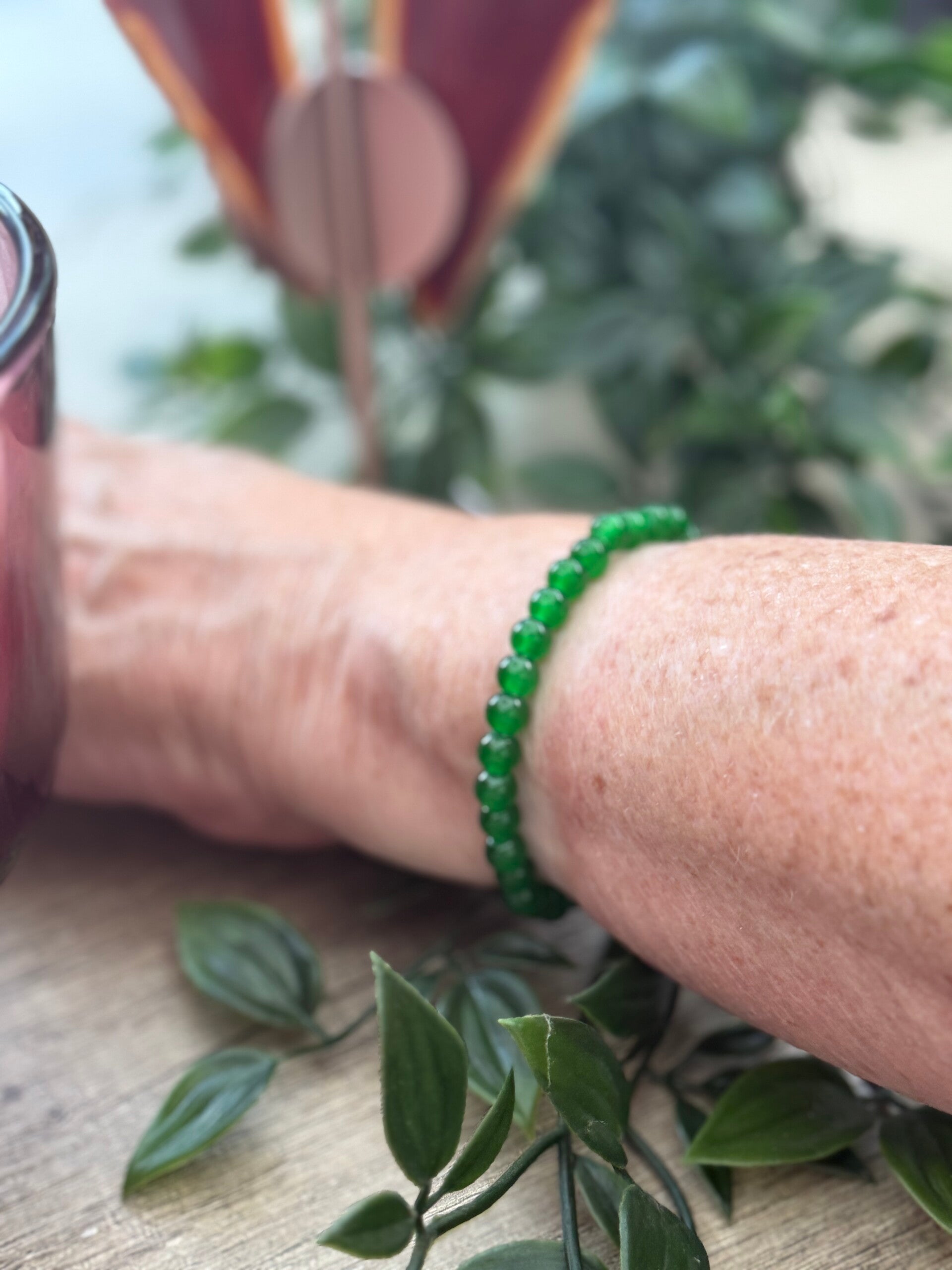 Groene aventurijn armband 6mm