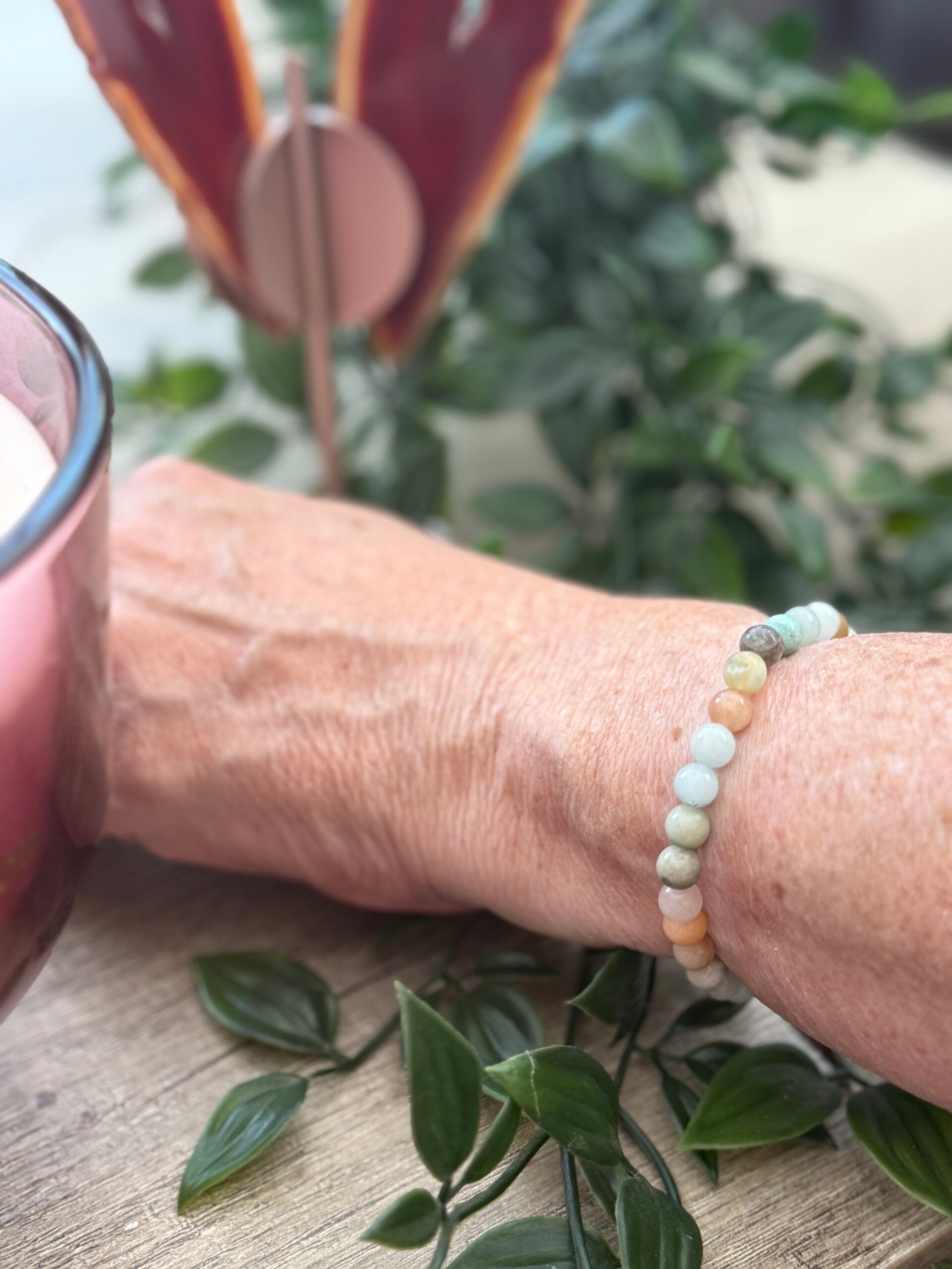 Amazoniet 8mm armband