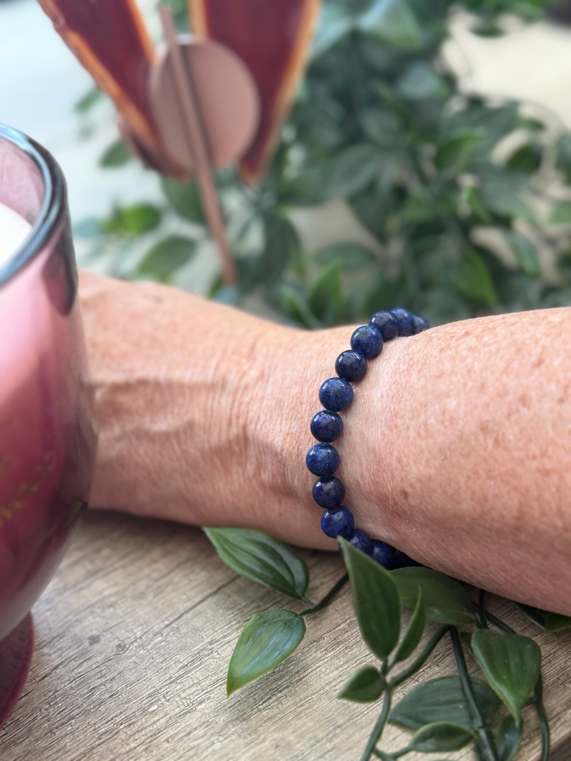 Lapis Lazuli 8mm armband