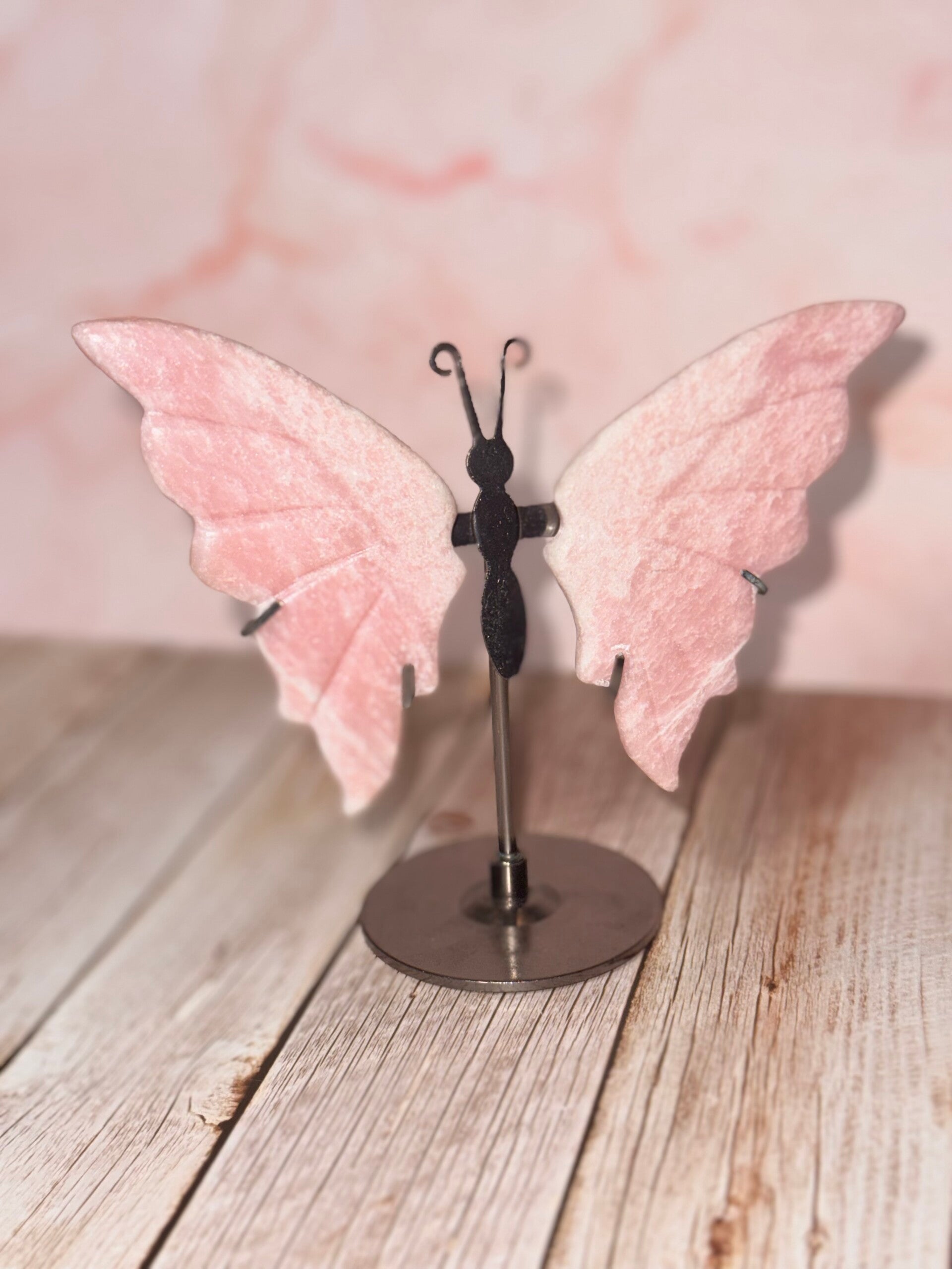 Roze opaal vlinder