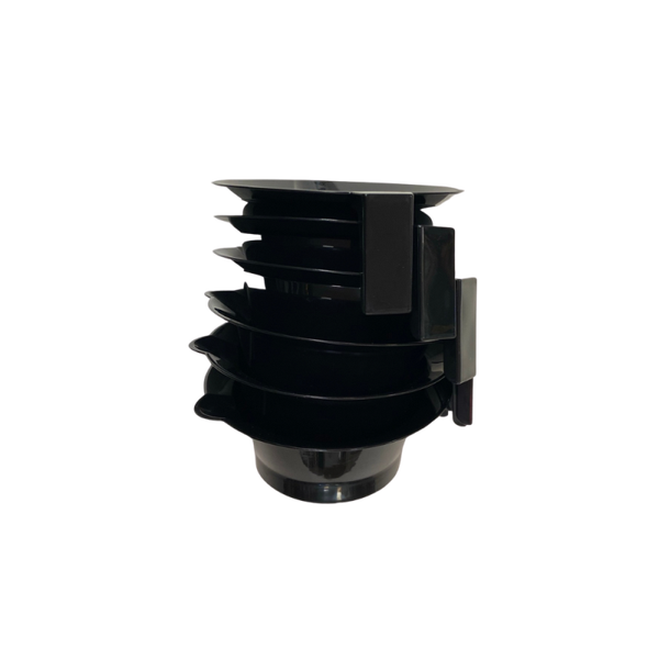 Verfbakje antislip zwart