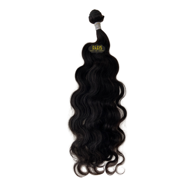 100% Brazilian Virgin Remy Hair Body Weave 30 inch Natural Black (100g)