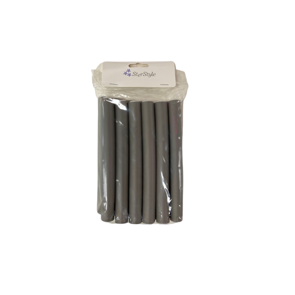 Papilotten grijs 18cm