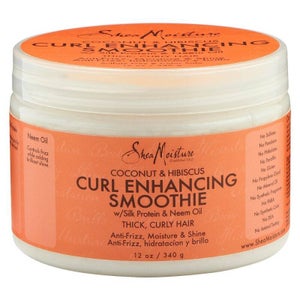 Shea Moisture Coconut & Hibiscus Curl Enhancing Smoothie with Silk Protein & Neem Oil (340g)