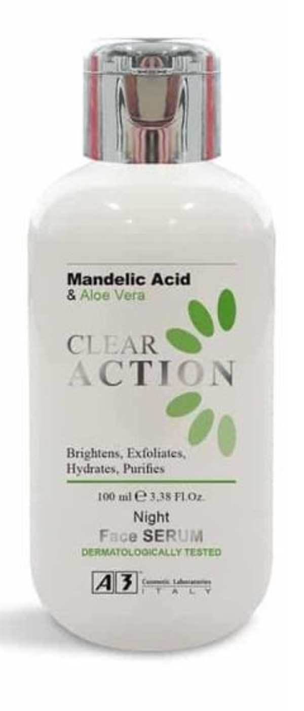 Clear Action Night Face Serum 100ml.