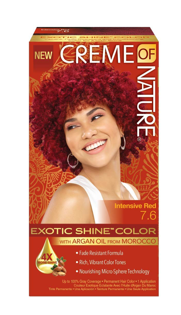 Creme Of Nature Liquid Hair Colour Honey Intensive Red 7.6